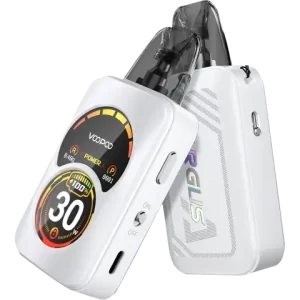 voopoo argus a pod vape kit pearl white x