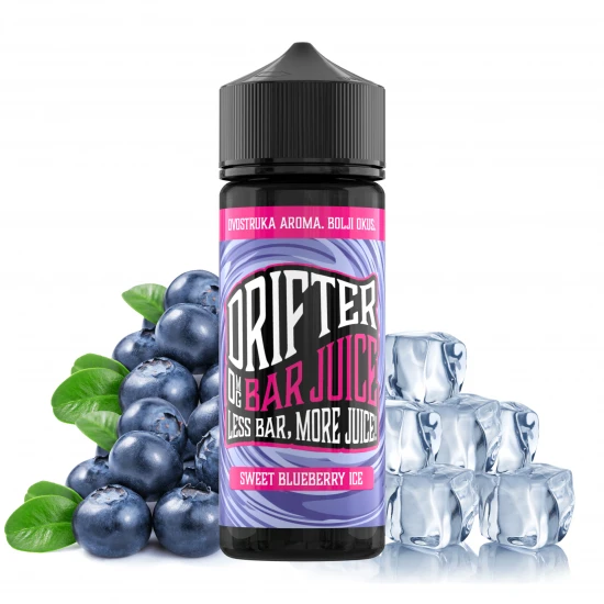 Sweet BlueBerry Ice 120ml E-Juice - Drifter Bar