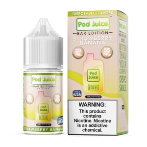 Strawberry Banana – Pod Juice Sal 30ml - PJ5000 Series