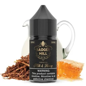 Tabaco Milk Honey | Badger Hill Salts - 30ml