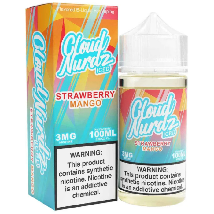 Strawberry Mango Ice 100ml - Cloud Nerdz
