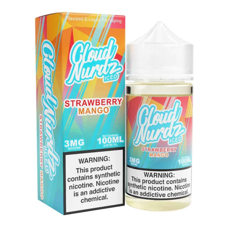 Strawberry Mango Ice 100ml - Cloud Nerdz