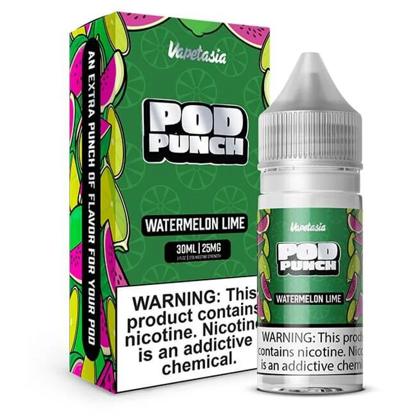 Pod Punch Watermelon Lime 30ml - Vapetasia