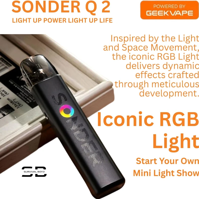 Sonder Q2 - Pod Kit - GeekVape - Imagen 4