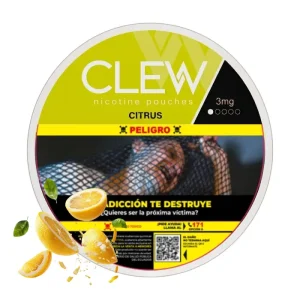 Clew Pouches Citrus (Bolsas de nicotina)