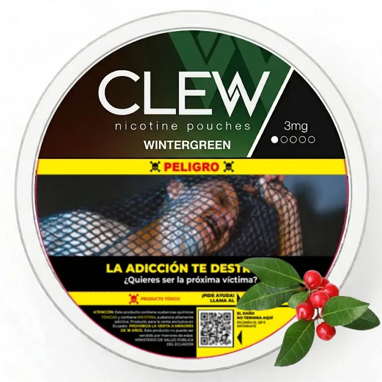 Clew Pouches WinterGreen (Bolsas de nicotina)
