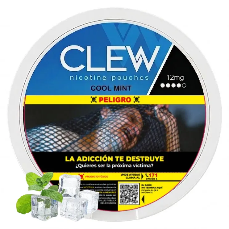 Clew Pouches Cool Mint (Bolsas de nicotina)