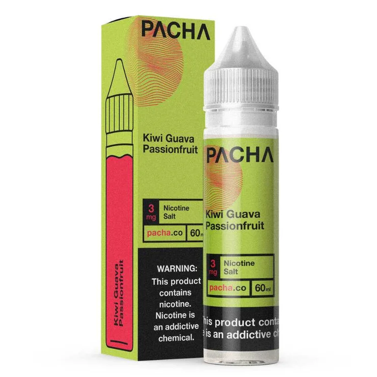 Pacha Kiwi Guava Passionfruit – Pachamama (60 ml) - Imagen 2