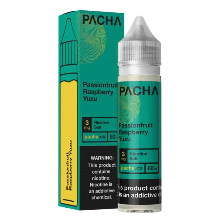 Pacha Passion Fruit Raspberry Yuzu – Pachamama (60 ml) - Imagen 2