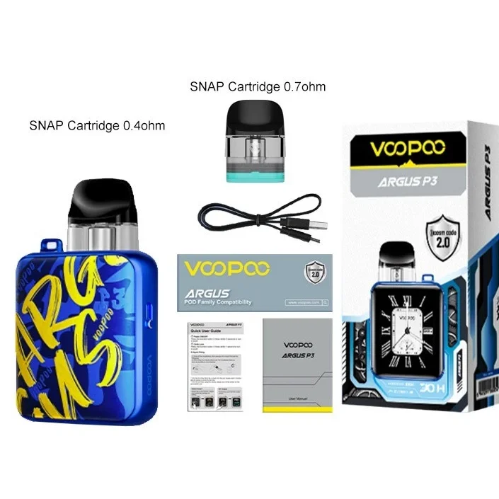 VooPoo ARGUS P3 Contenido del Paquete