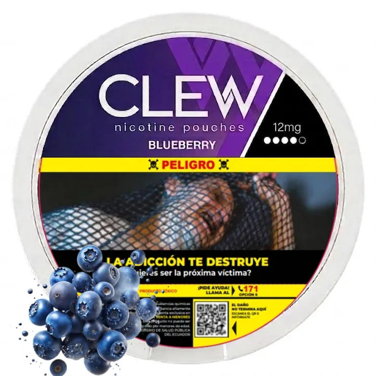 Clew Pouches BlueBerry (Bolsas de nicotina)