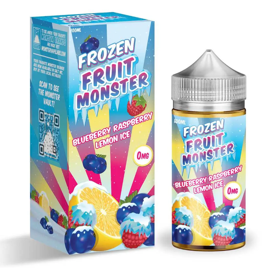 Blue Raspberry Lemon Ice – Fruit Monster (100 ml)