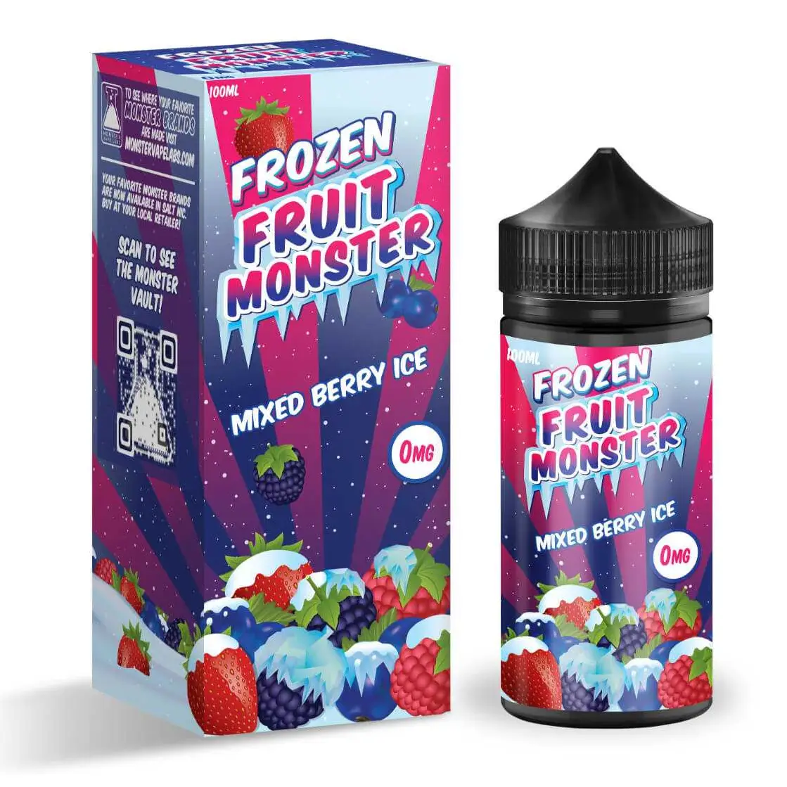 Mixed Berries Ice – Fruit Monster (100 ml)
