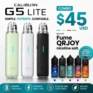 Combo Caliburn G5 Lite + Fume Salt