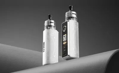 VOOPOO DRAG S3 control capacitivo y acabado en cuero