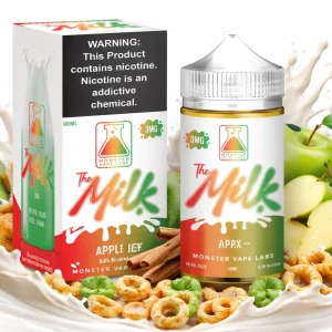 The Milk Apple Jax - Monster 100ml E-Juice