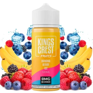 Banana Berry Ice - King’s Crest Fruits – 120ml