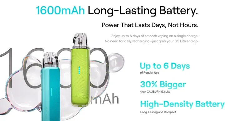 Batería 1600mAh Caliburn G5 Lite