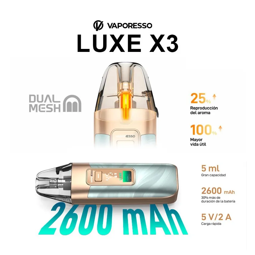 Vaporesso Luxe X3 - Imagen 4