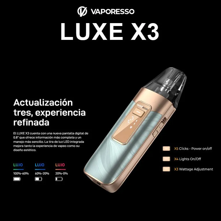 Vaporesso Luxe X3 - Imagen 6