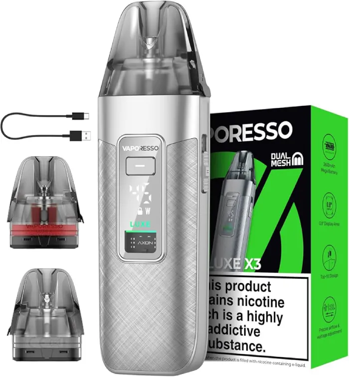 Vaporesso Luxe X3 Contenido del Paquete