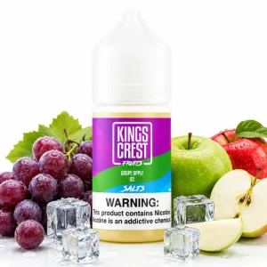 Grape Apple Ice  - Kings Crest - Salts - 30ml