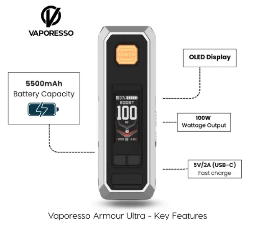 VAPORESSO ARMOUR ULTRA - Imagen 10