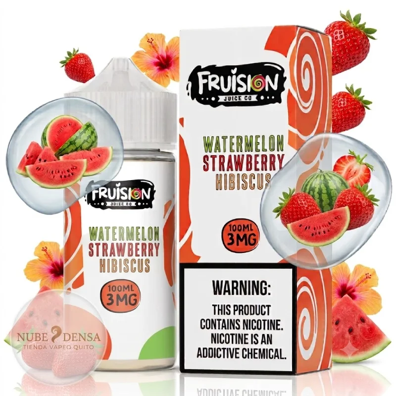 Watermelon Strawberry Hibiscus - Fruison - 100ml