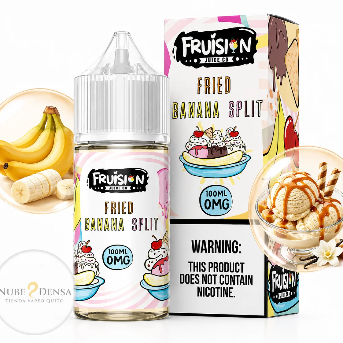 Fried Banana Split  – Fruision – 100ml