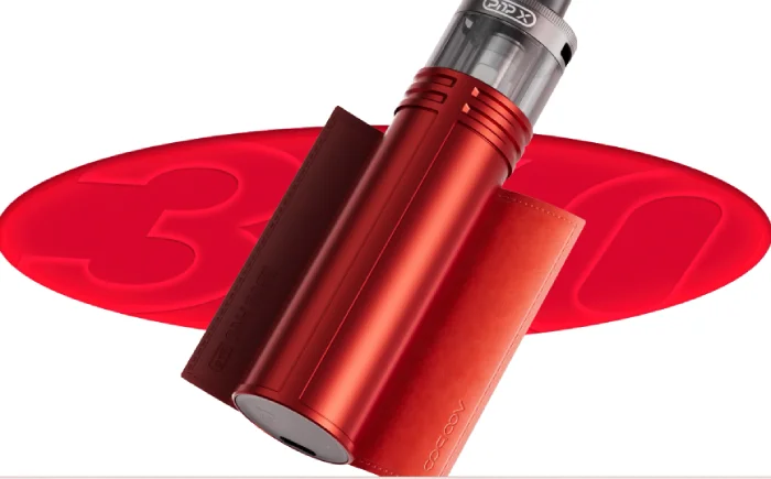 VooPoo DRAG H40 Pro diseño de cuero