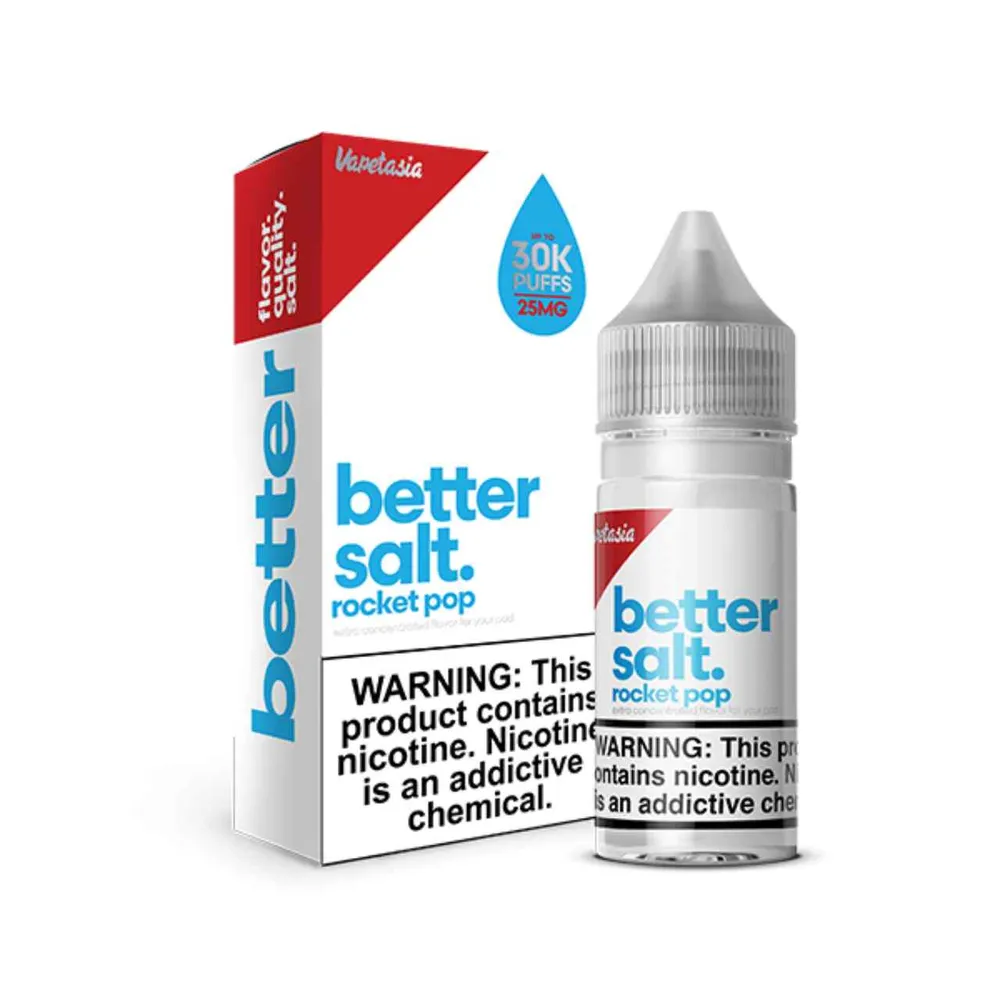 Better Salt Blue Rocket Pop 30ml Vapetasia