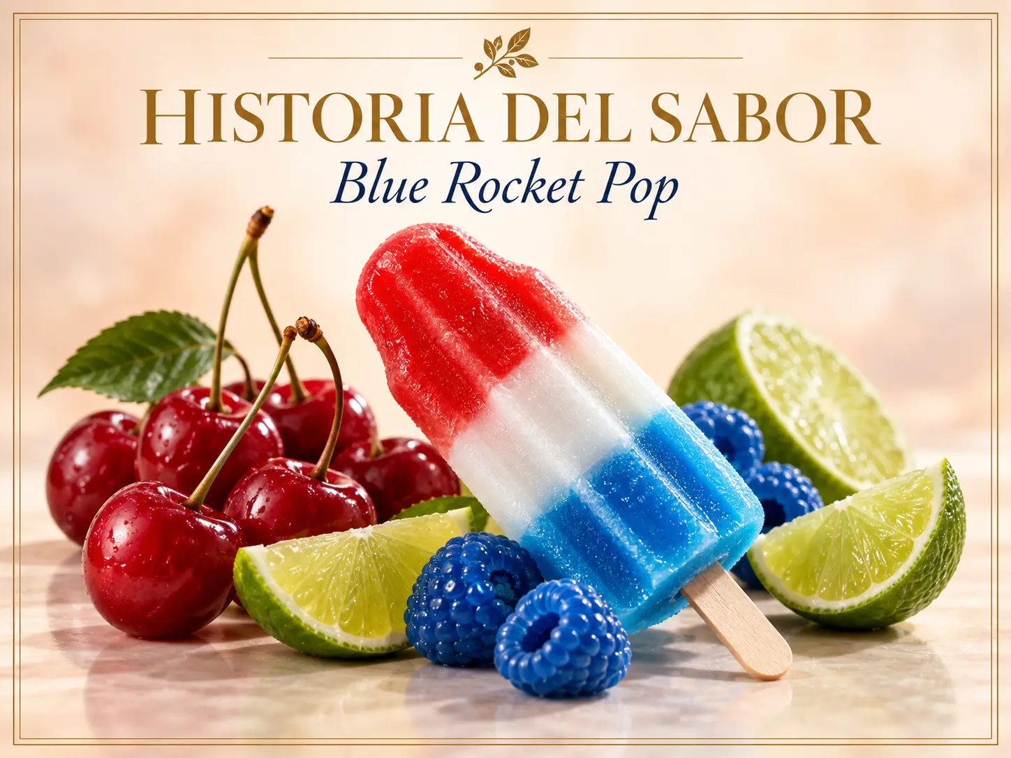 Paleta roja y azul representando Blue Rocket Pop Better Salt
