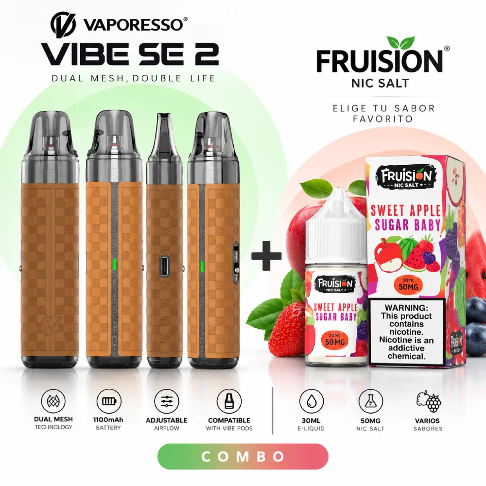 Vaporesso VIBE SE 2 + Fruision Salt Combo