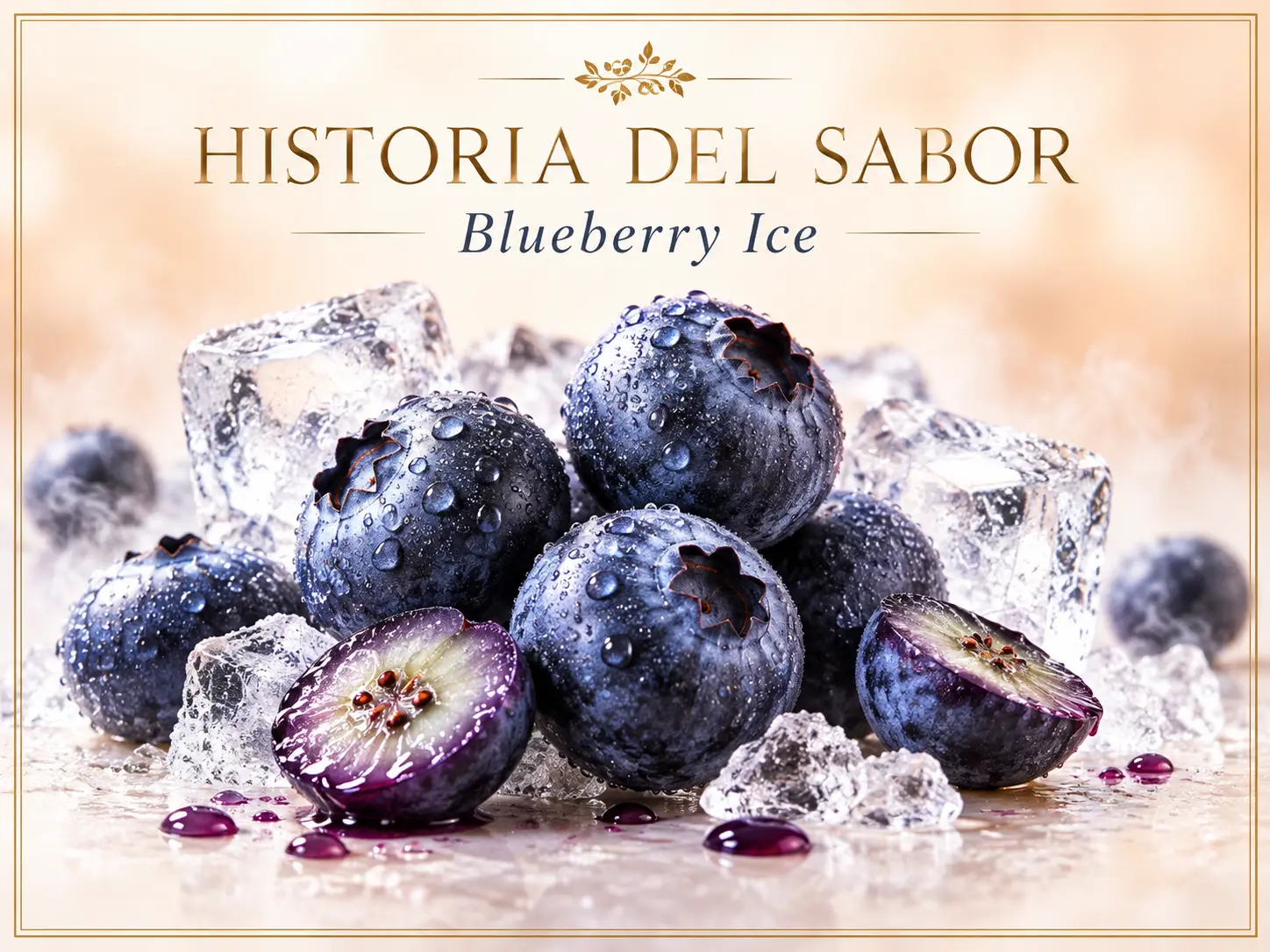 Perfil de sabor Blueberry Ice