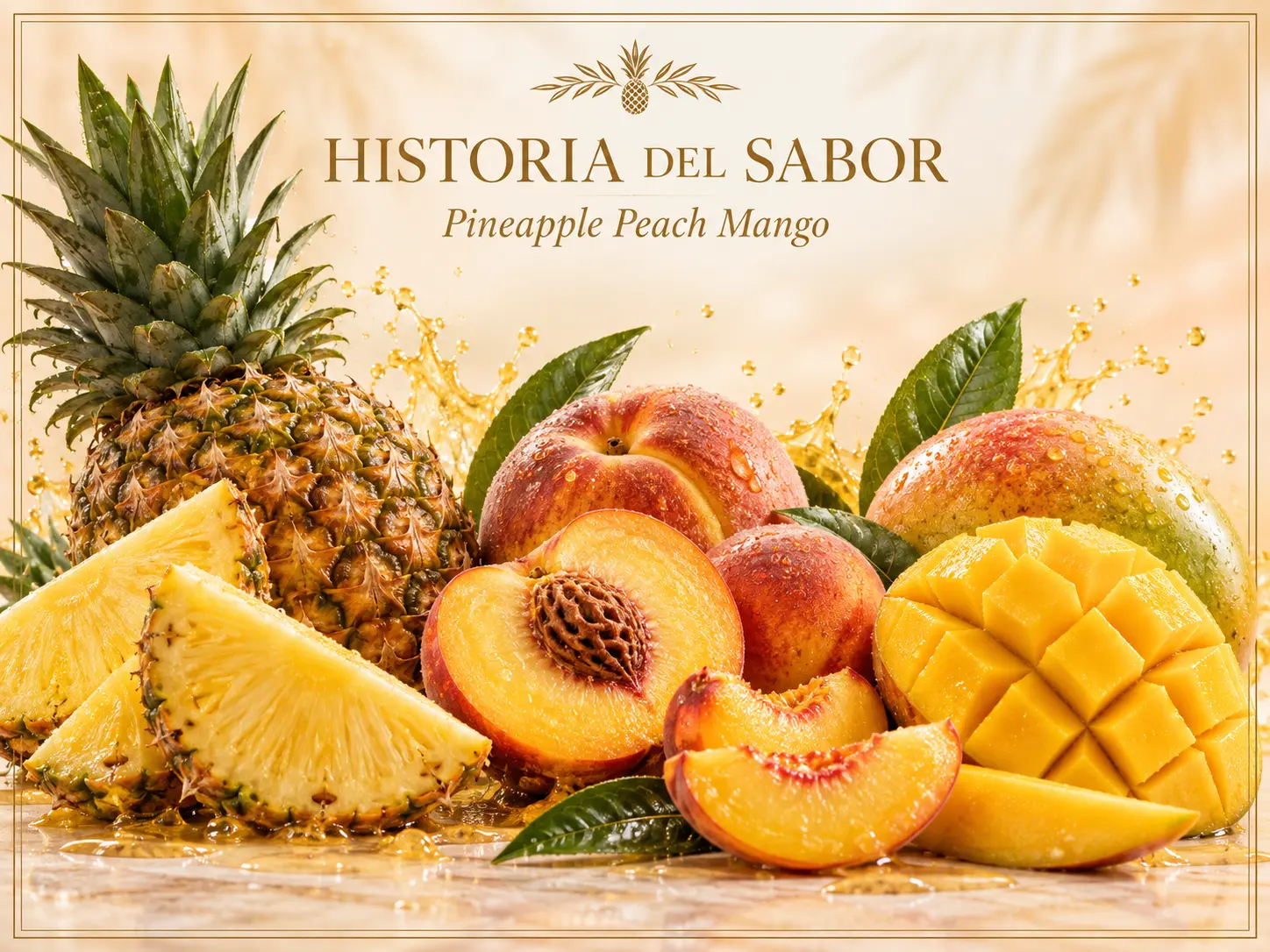 Perfil de sabor Pineapple Peach Mango