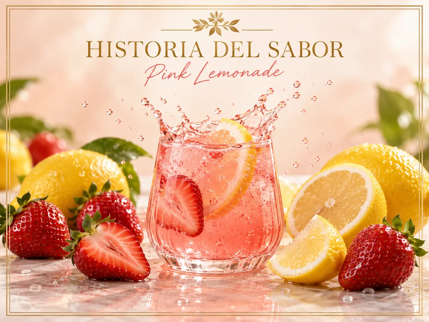 Historia del sabor de Pink Lemonade