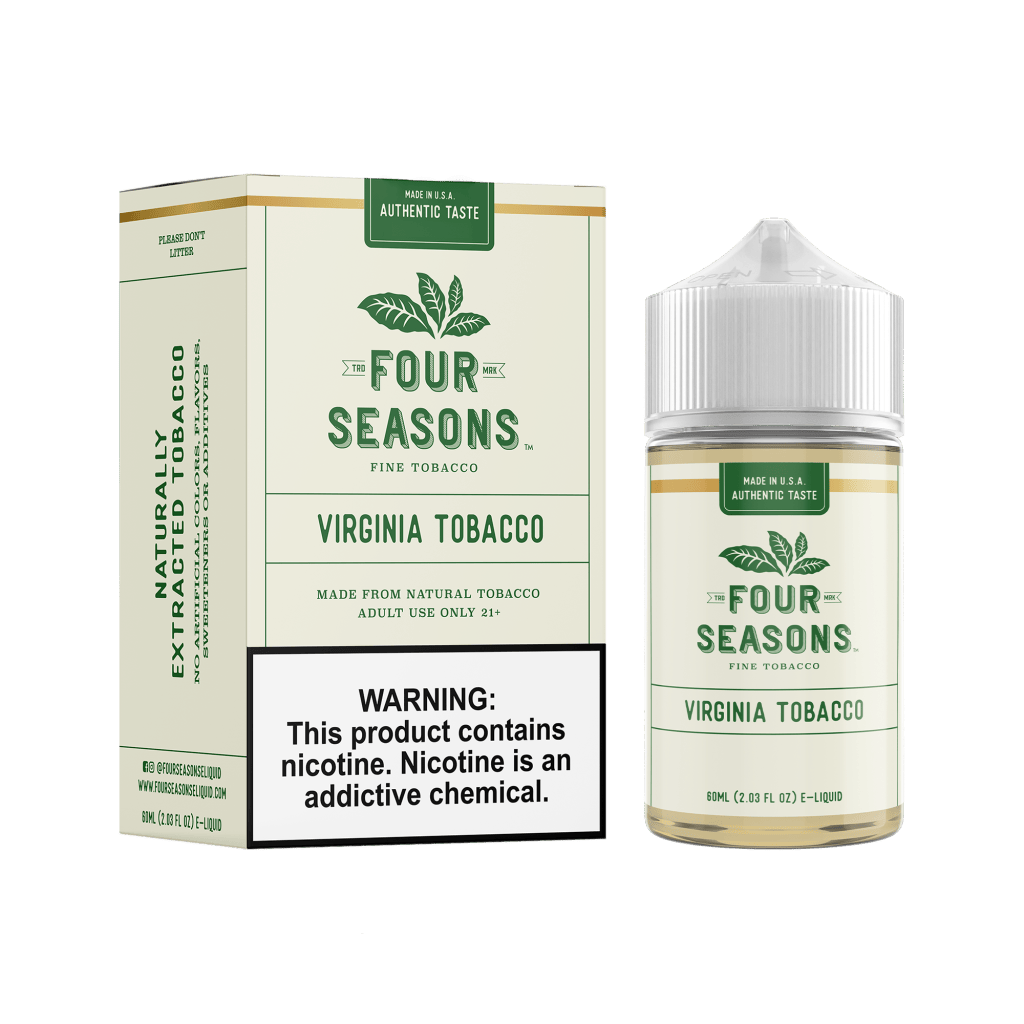 Four Seasons Virginia Tobacco 60ml Freebase