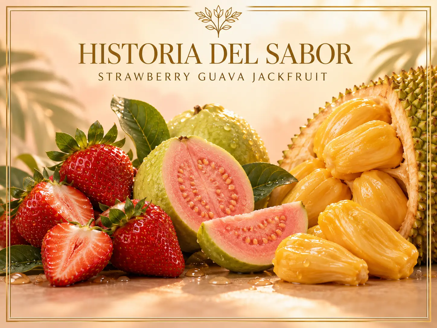 Fresa, guayaba y jaca para Strawberry Guava Jackfruit de Pacha