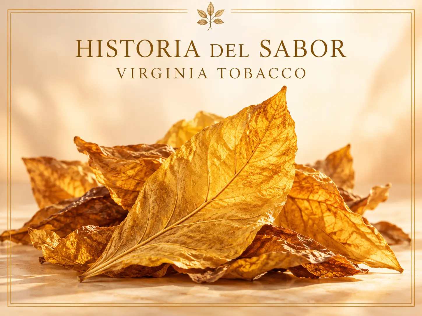 Hojas rubias Virginia para Virginia Tobacco de Four Seasons