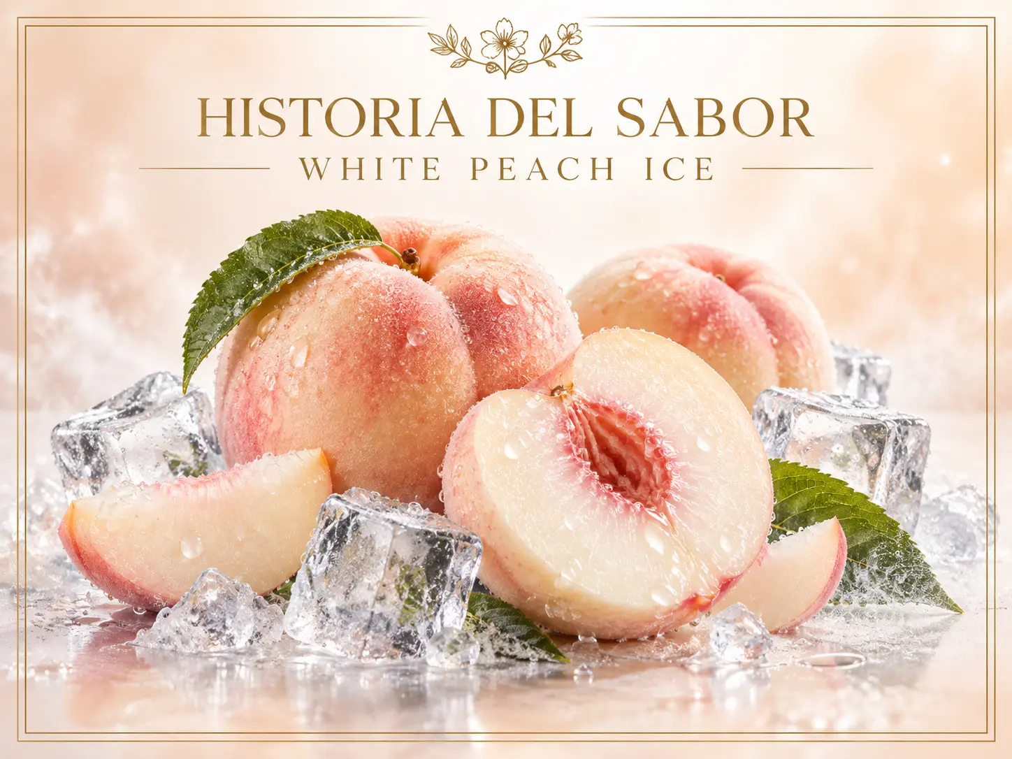 Durazno blanco y hielo para White Peach Ice de Pacha