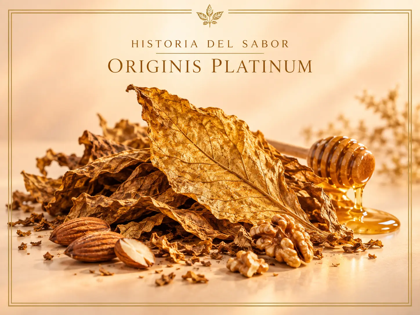 Tabaco Virginia, miel y frutos secos para Originis Platinum de Bombo