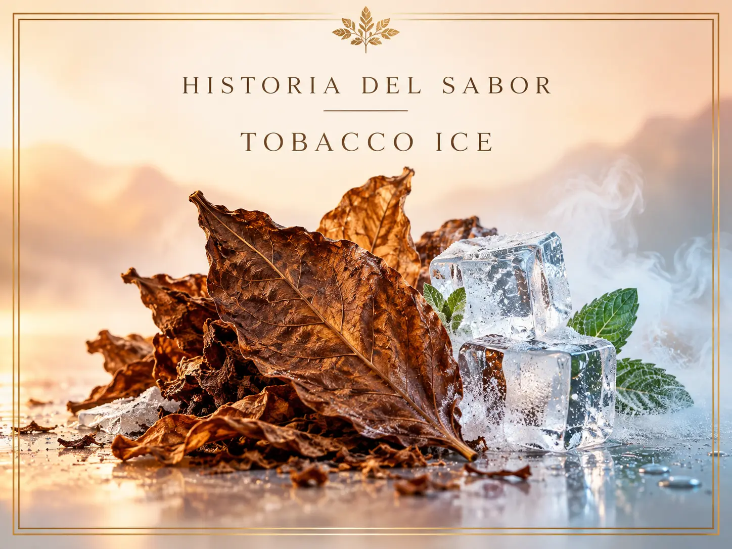 Tabaco curado con hielo y mentol para Tobacco Ice de Kings Crest