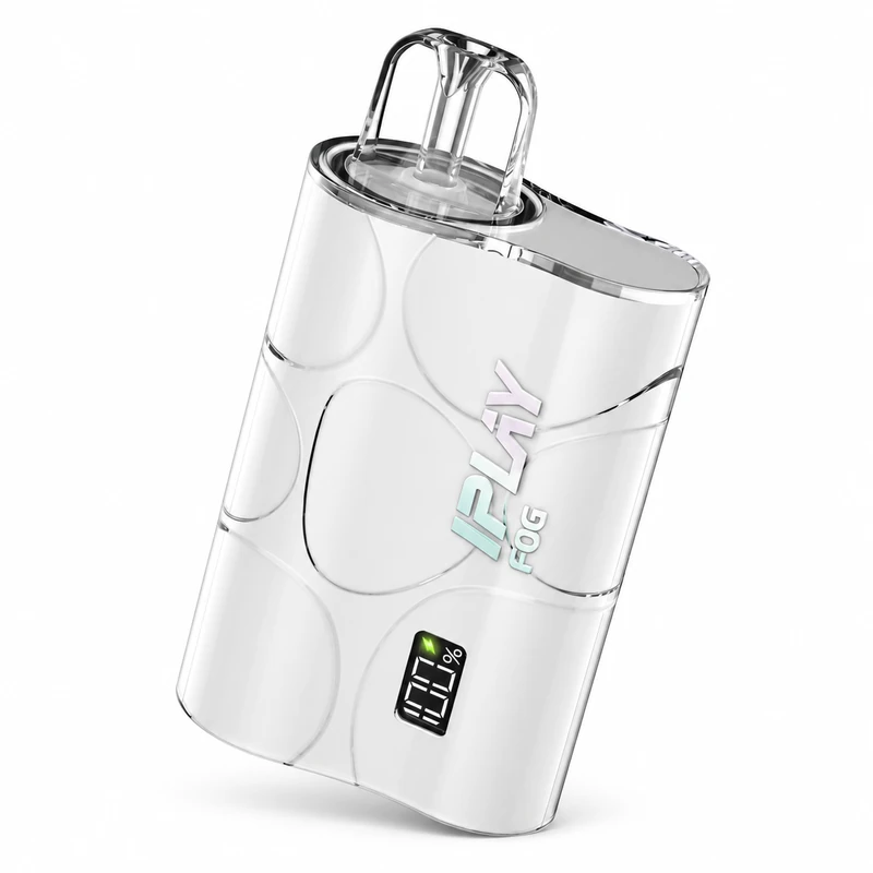 Kit iPLAY FOG 6000 plateado para Peach Berry o Watermelon con pod prellenado y pantalla de batería