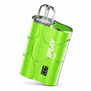 Kit iPLAY FOG 6000 verde Ice Mint con pod prellenado de 12 ml y pantalla de batería