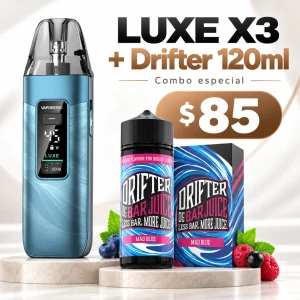 Combo LUXE X3 + Drifter 120ml