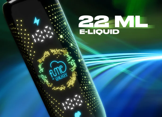 FUME Pro 30K prellenado de 22 ml con pantalla HD