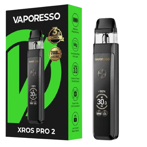 VAPORESSO XROS PRO 2 Glittering Black
