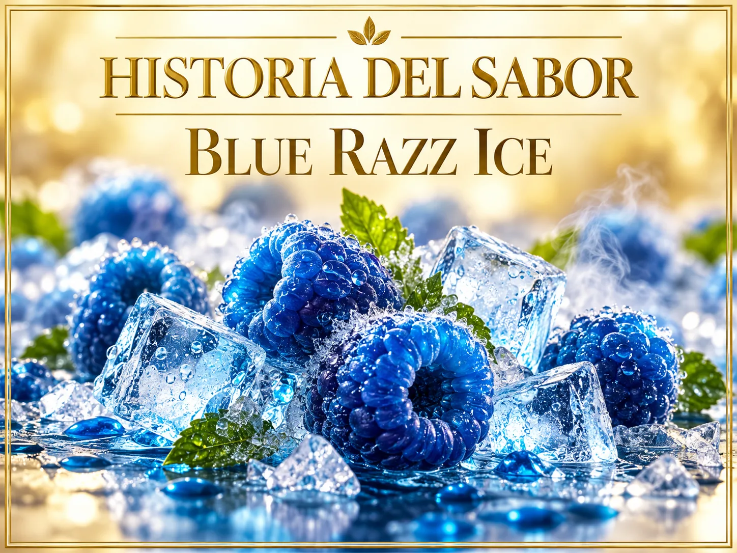 Historia del sabor Blue Razz Ice: frambuesa azul y frescor