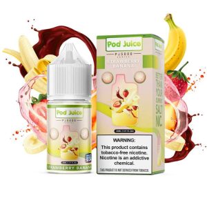 Pod Juice Strawberry Banana 30 ml sales de nicotina
