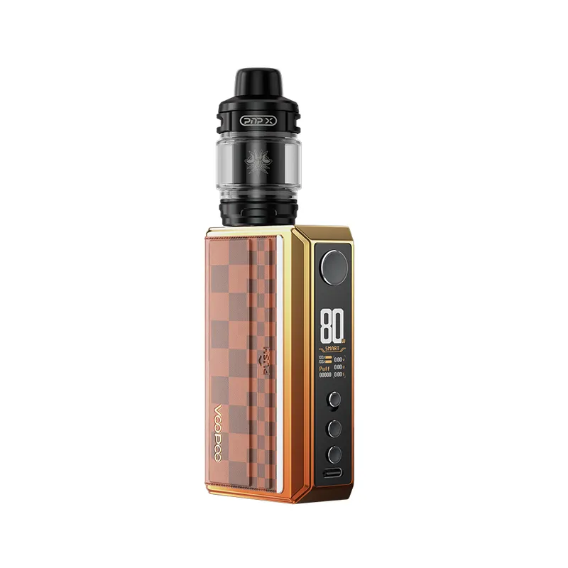 VOOPOO DRAG 5 Sunset Orange con cubierta C-Frame y tanque UFORCE-X
